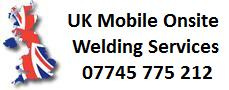 Mobile onsite coded welding services UK